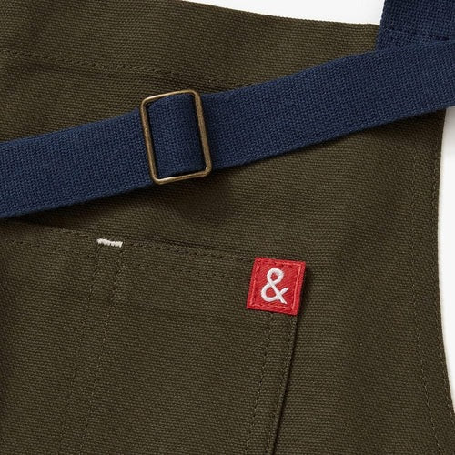 Olive Green Big Apron