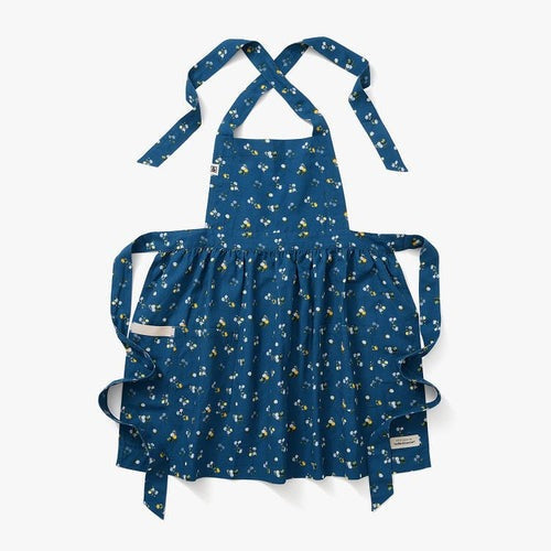 Rifle Paper Co. Sapphire Ditsy Dahlia Smock