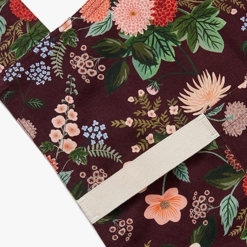 Rifle Paper Co. Burgundy Dahlia Smock
