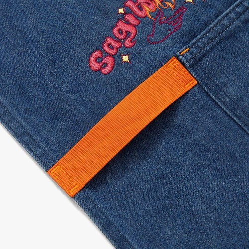 Sagittarius Denim Zodiac Essential Apron