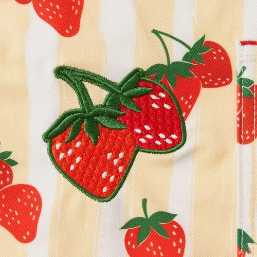 Strawberry Stripe Essential Apron