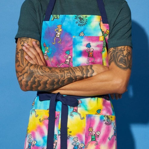 Grateful Dead Rainbow Tie Dye Apron - Essential