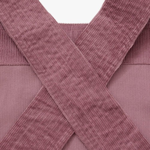 Mulberry Purple Corduroy Smock