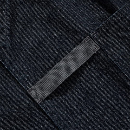 Jack Navy Denim Crossback Apron