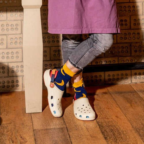 Crocs Bone Clog + Jibbitz