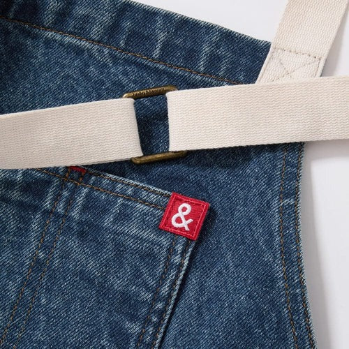 Georgia Blue Denim Apron - Essential
