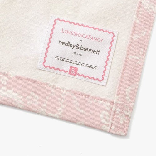 LoveShackFancy x H&B Toscana Toile Perennial Pink Smock