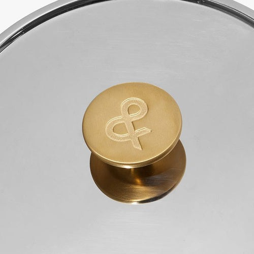 5-Ply Stainless Steel Sauce Pan + Lid 2.5qt