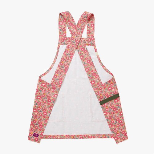 Made with Liberty Fabric Betsy Meadow Pink Smock