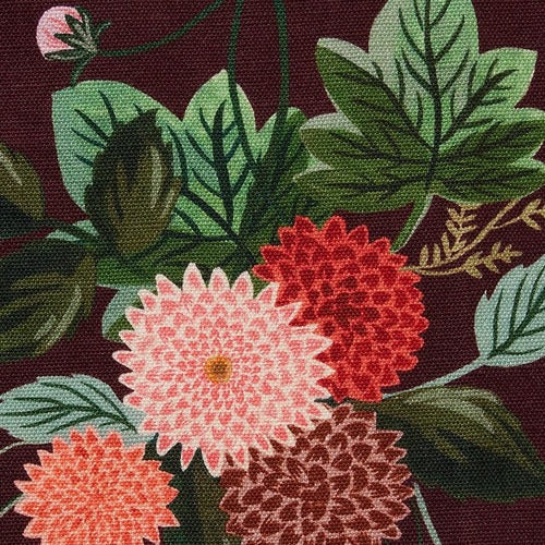 Rifle Paper Co. Burgundy Dahlia Pinafore Apron
