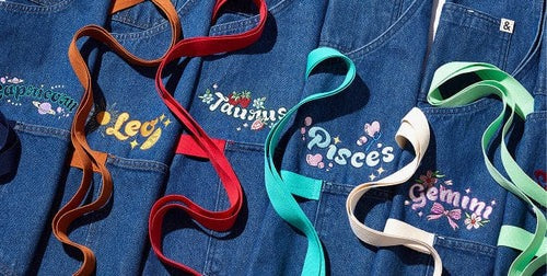 Scorpio Denim Zodiac Essential Apron
