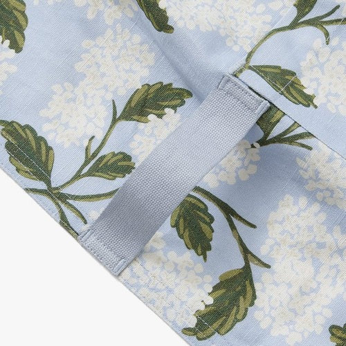 Rifle Paper Co. Blue Hydrangea Pinafore Apron