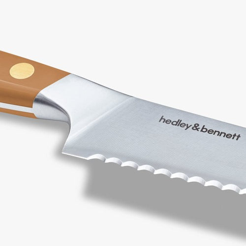 Bread Knife - Miso Orange