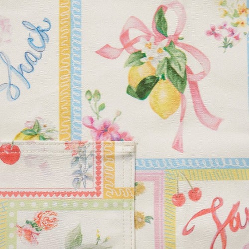 LoveShackFancy x H&B Mercado del Sol Cropped Essential Apron