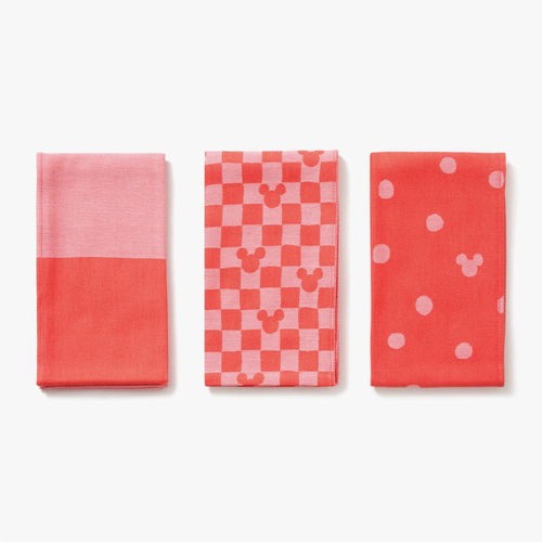 Strawberry Disney's Mickey Mouse Chef's Towels - Set of 3