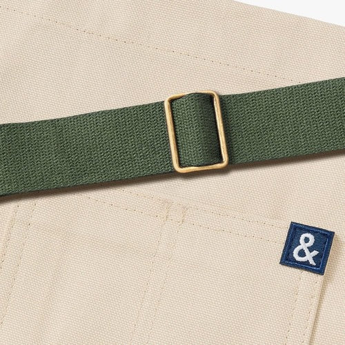 Sage White Apron - Essential