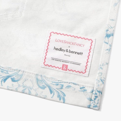 LoveShackFancy x H&B Toscana Toile Vintage Sea Kids Apron