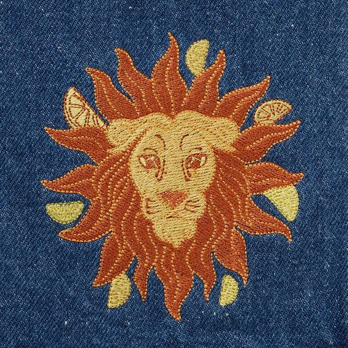 Leo Denim Zodiac Essential Apron