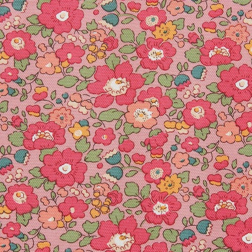 Made with Liberty Fabric Betsy Meadow Pink Cropped Essential Apron
