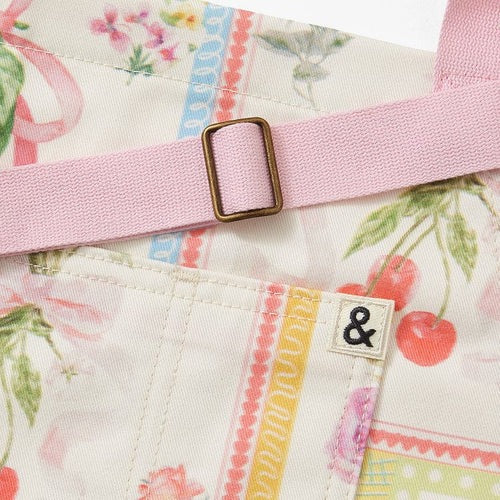 LoveShackFancy x H&B Mercado del Sol Cropped Essential Apron