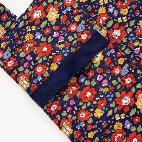 Made with Liberty Fabric Betsy Meadow Navy Smock