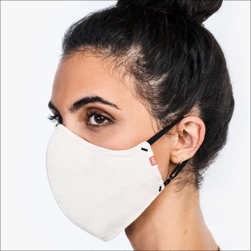 The Wake Up & Fight Mask 3 Pack - Beige Oxford